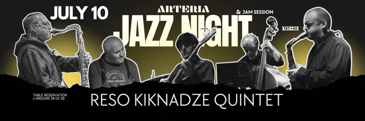 Jazz Night Reso Kiknadze Quintet