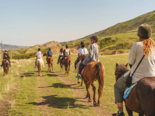 HORSEBACK THROUGH THE COLORFUL HILLS