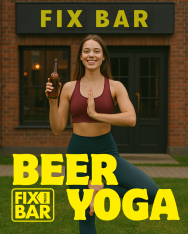 BEER YOGA + GAMES