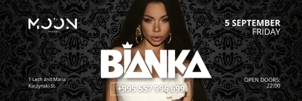 BIANKA — THE QUEEN OF R'N'B AT MOON NIGHT CLUB