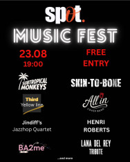 Музыкальный фестиваль на @spot.rooftop