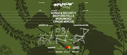 Stockton Invites: Kordz & Security · Bedford Falls · MokuMoku · Circus Mircus