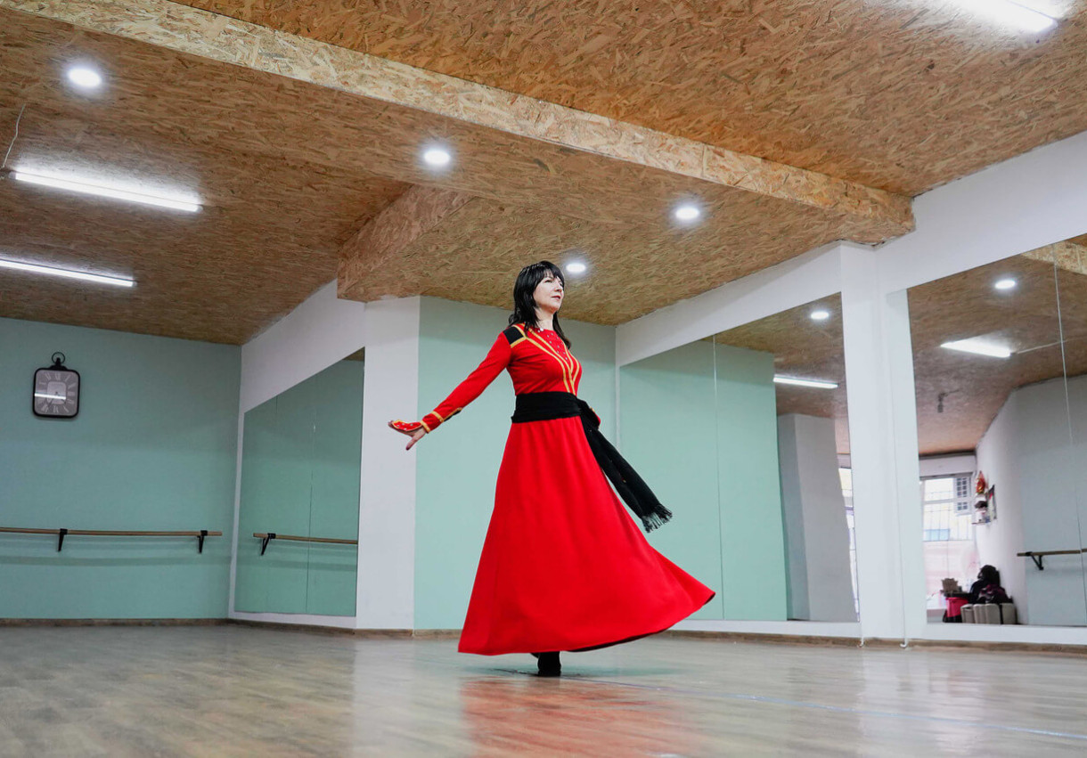 Georgian Dances — Individual Class in Outfit - 628