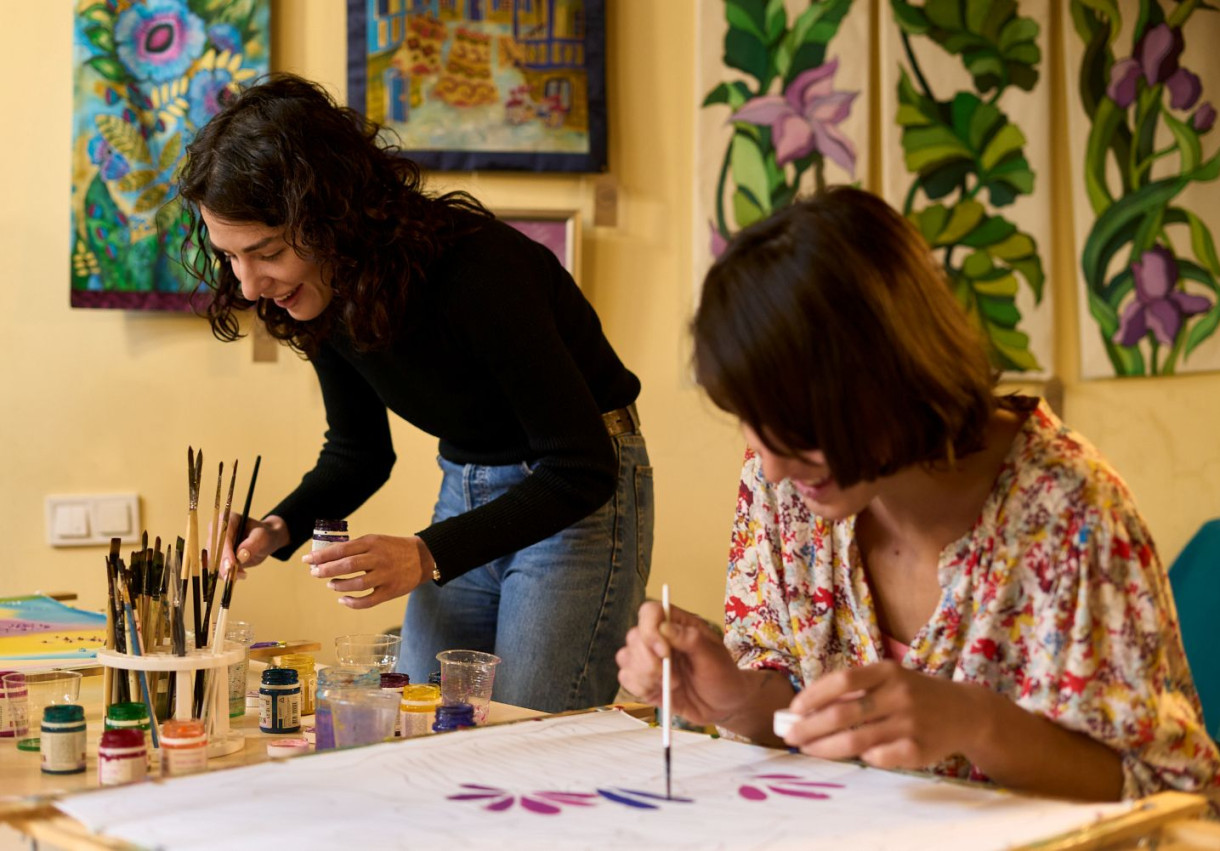 Workshop in Technique of Cold Batik - 1351