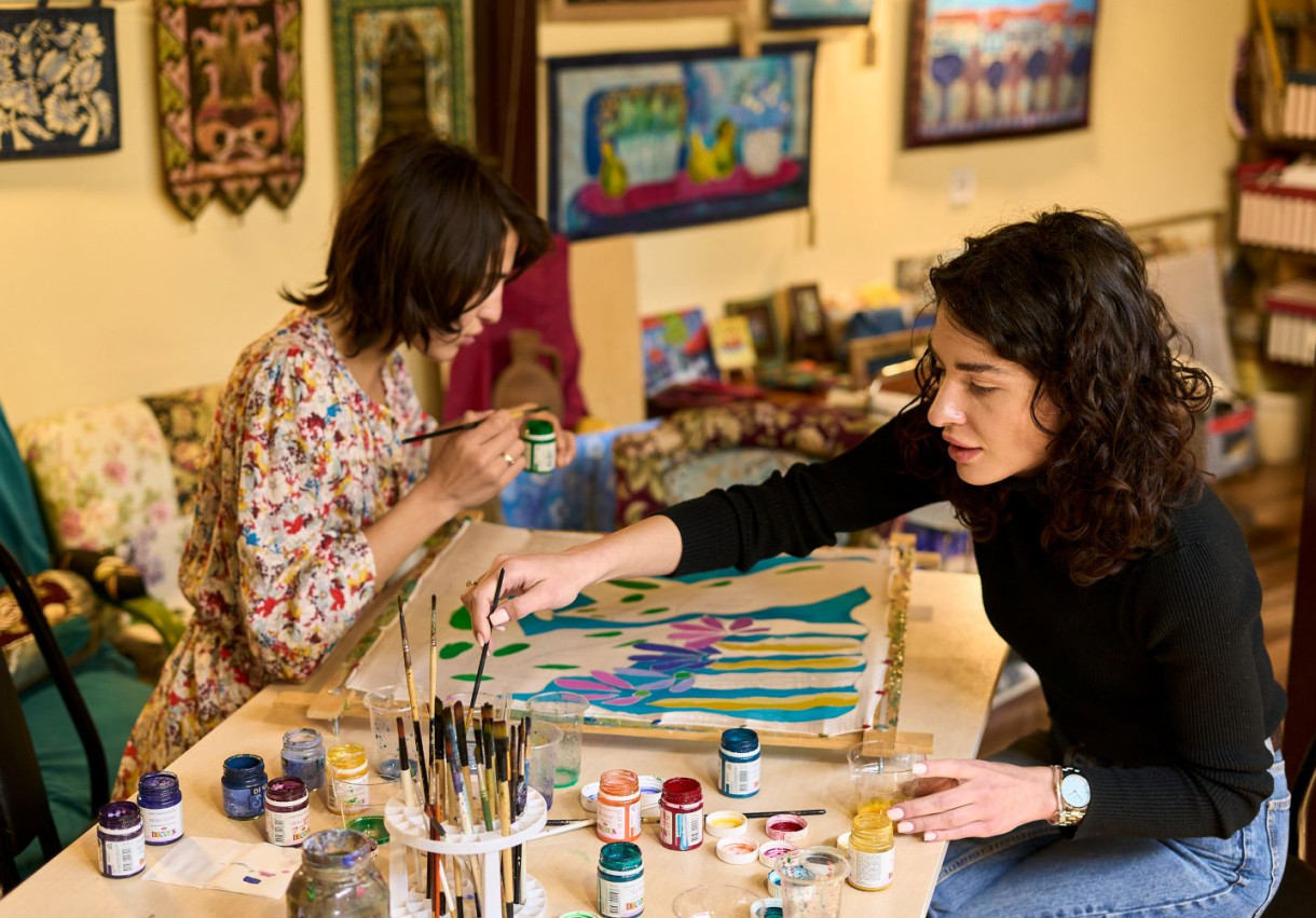 Workshop in Technique of Cold Batik - 1353