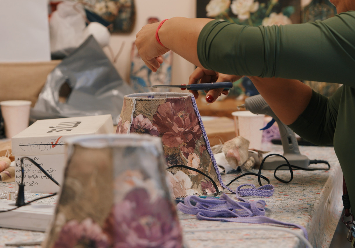 Lampshade Making Workshop - 1574
