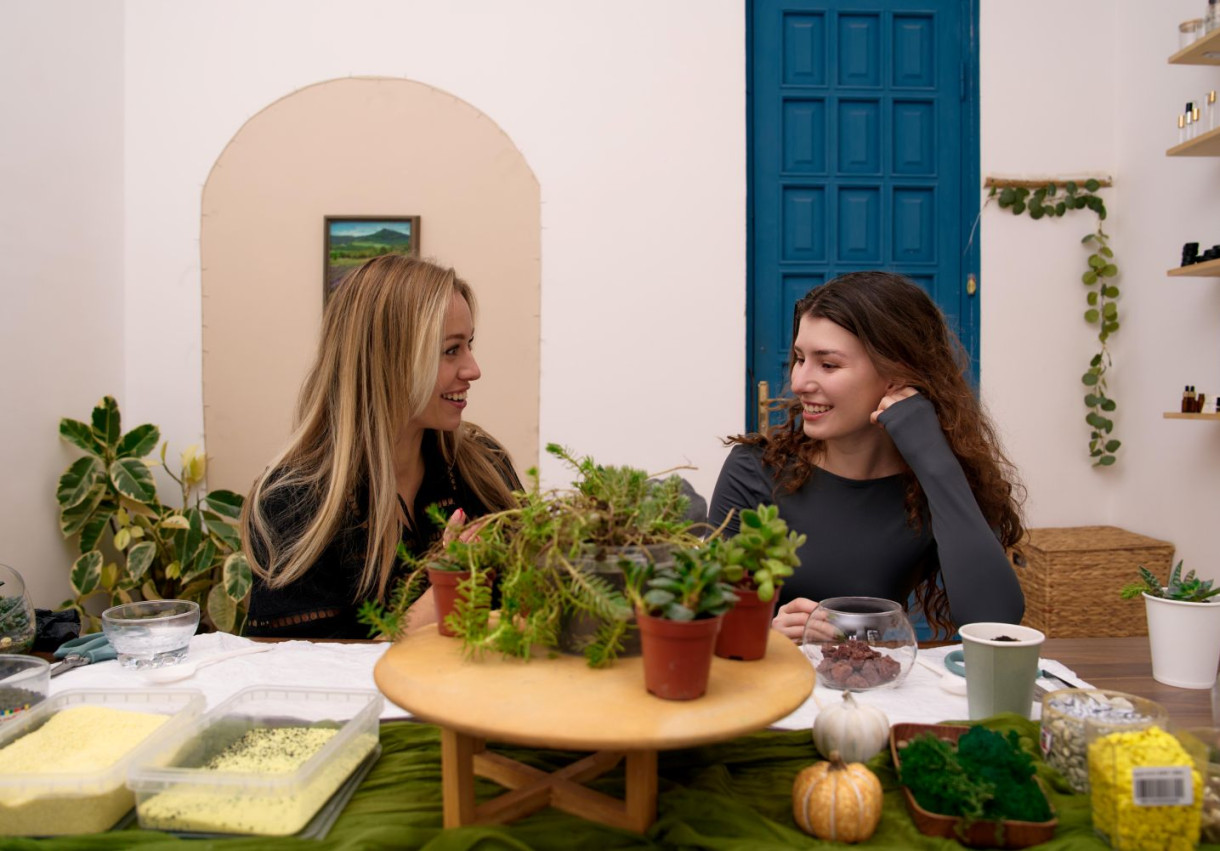 Terrarium Workshop for a Couple