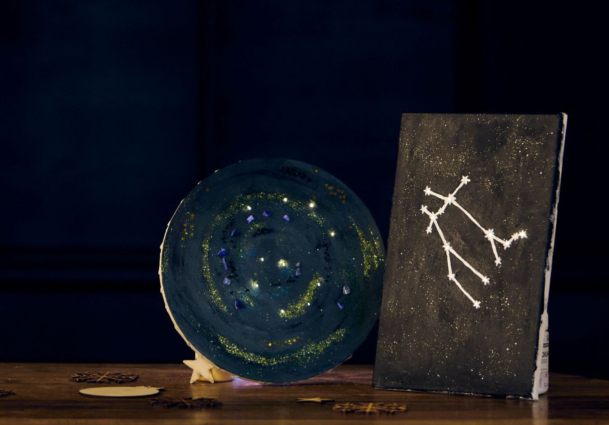 Illuminated Zodiac Constellation Panel - 1649