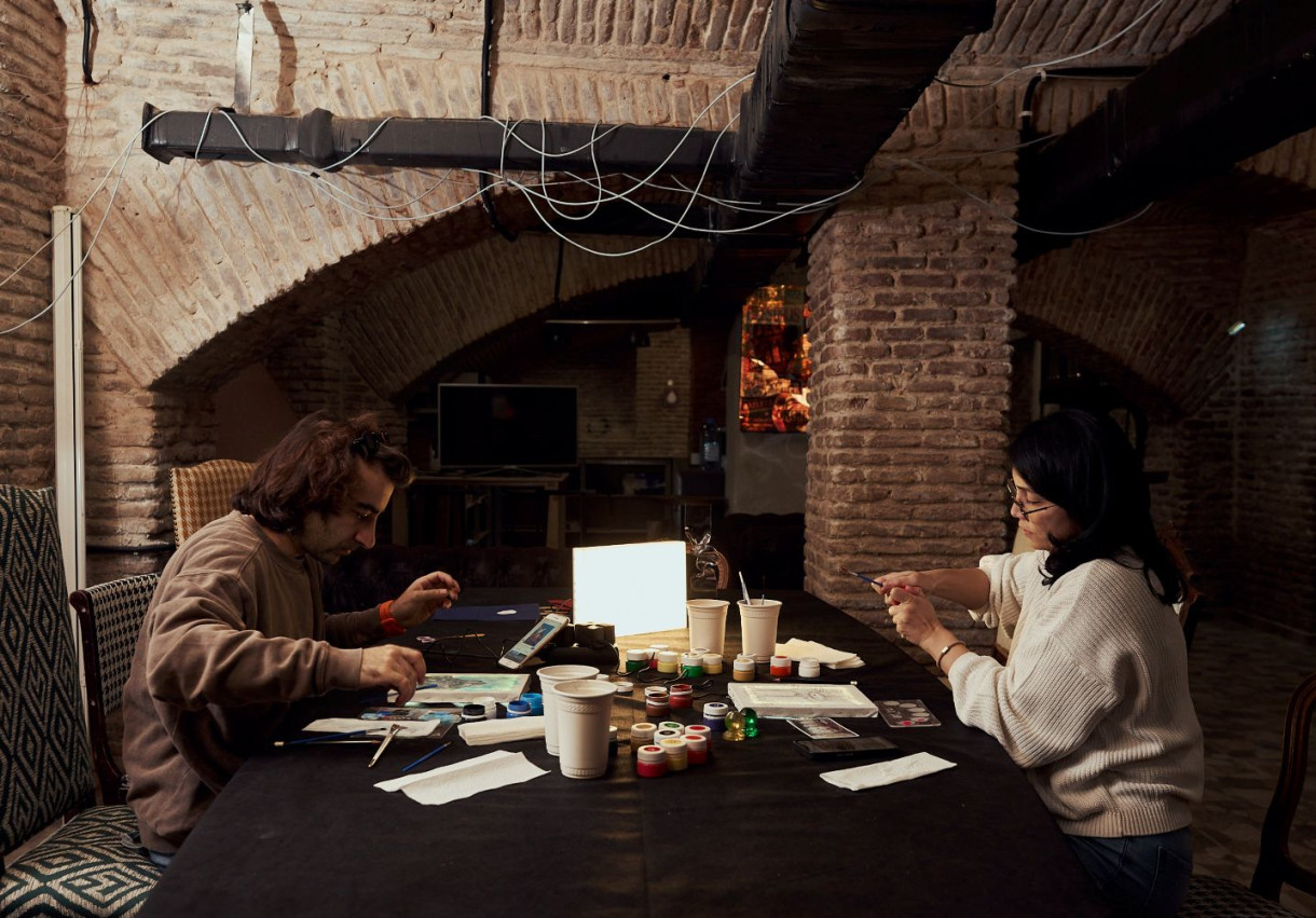 Мастер-класс по созданию светящейся картины - 1748