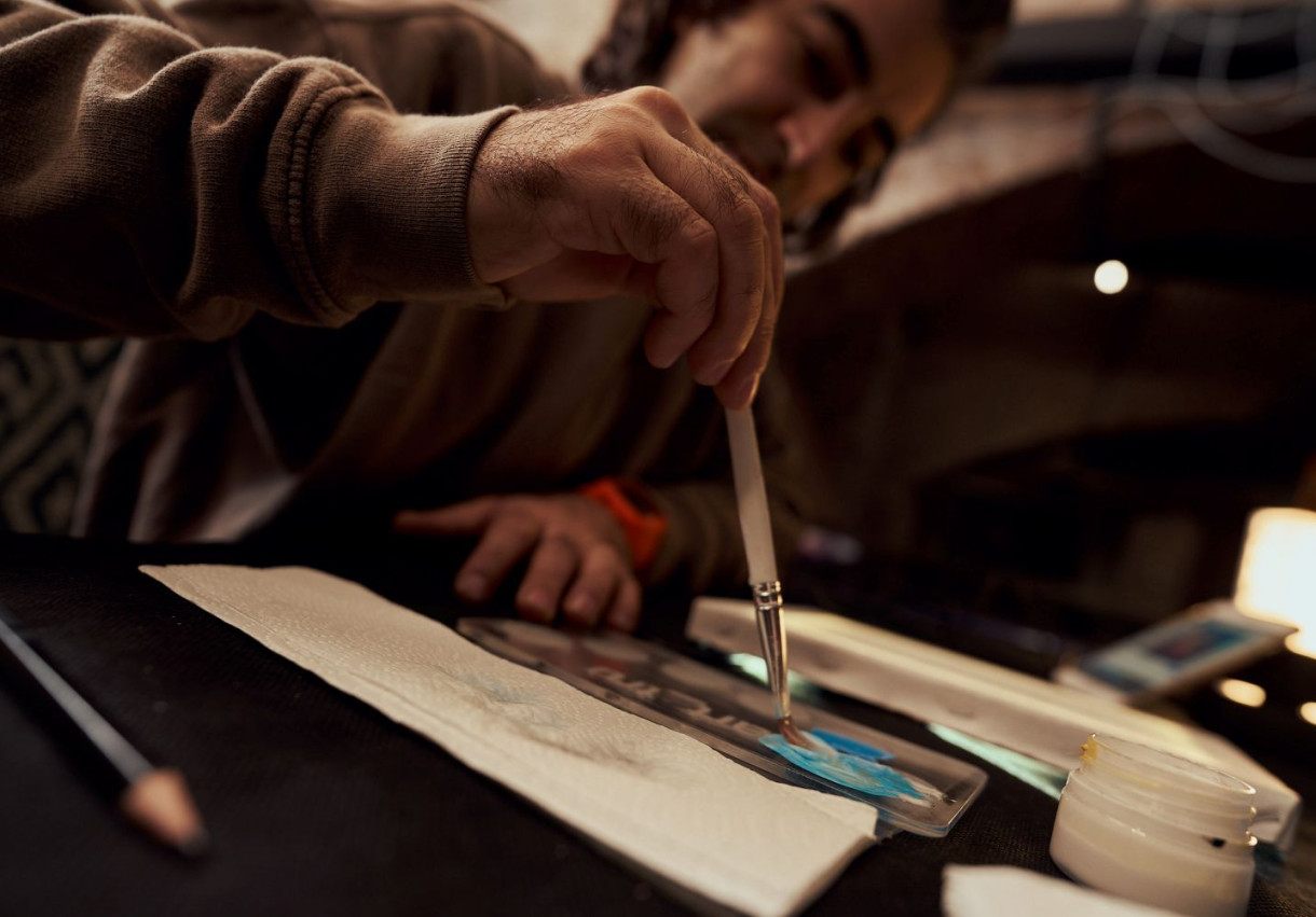 მანათობელი ნახატის მასტერკლასი - 1854