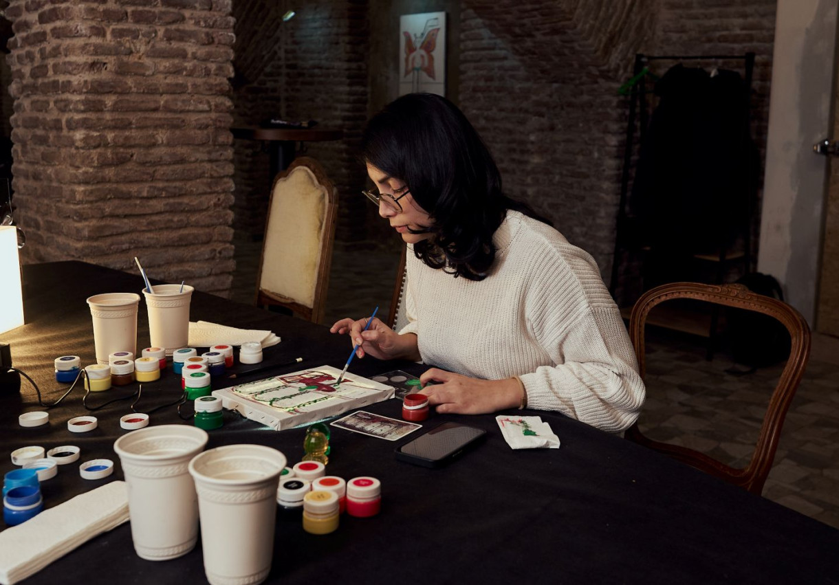 მანათობელი ნახატის მასტერკლასი - 1861