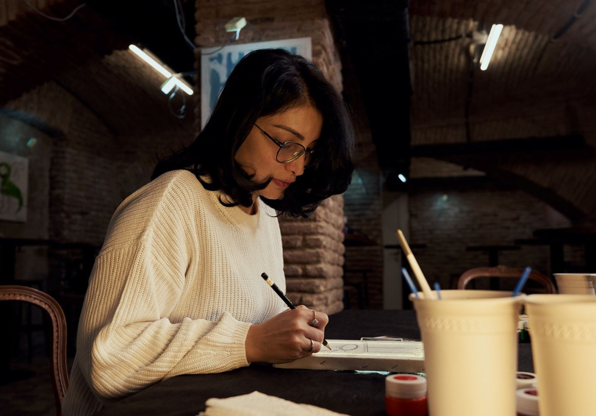 მანათობელი ნახატის მასტერკლასი - 1864