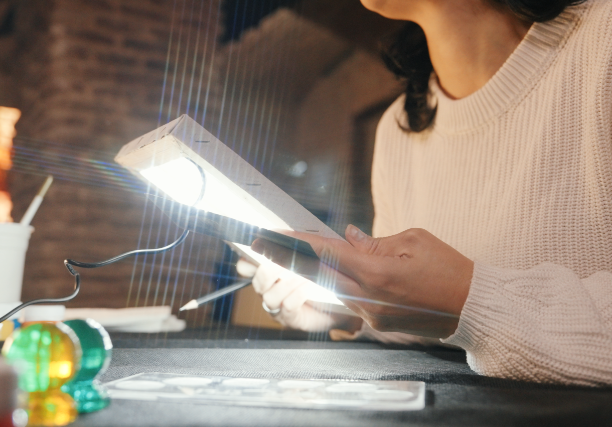 Мастер-класс по созданию светящейся картины