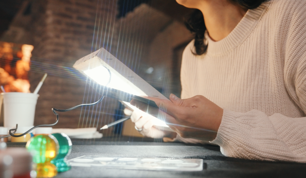 Мастер-класс по созданию светящейся картины