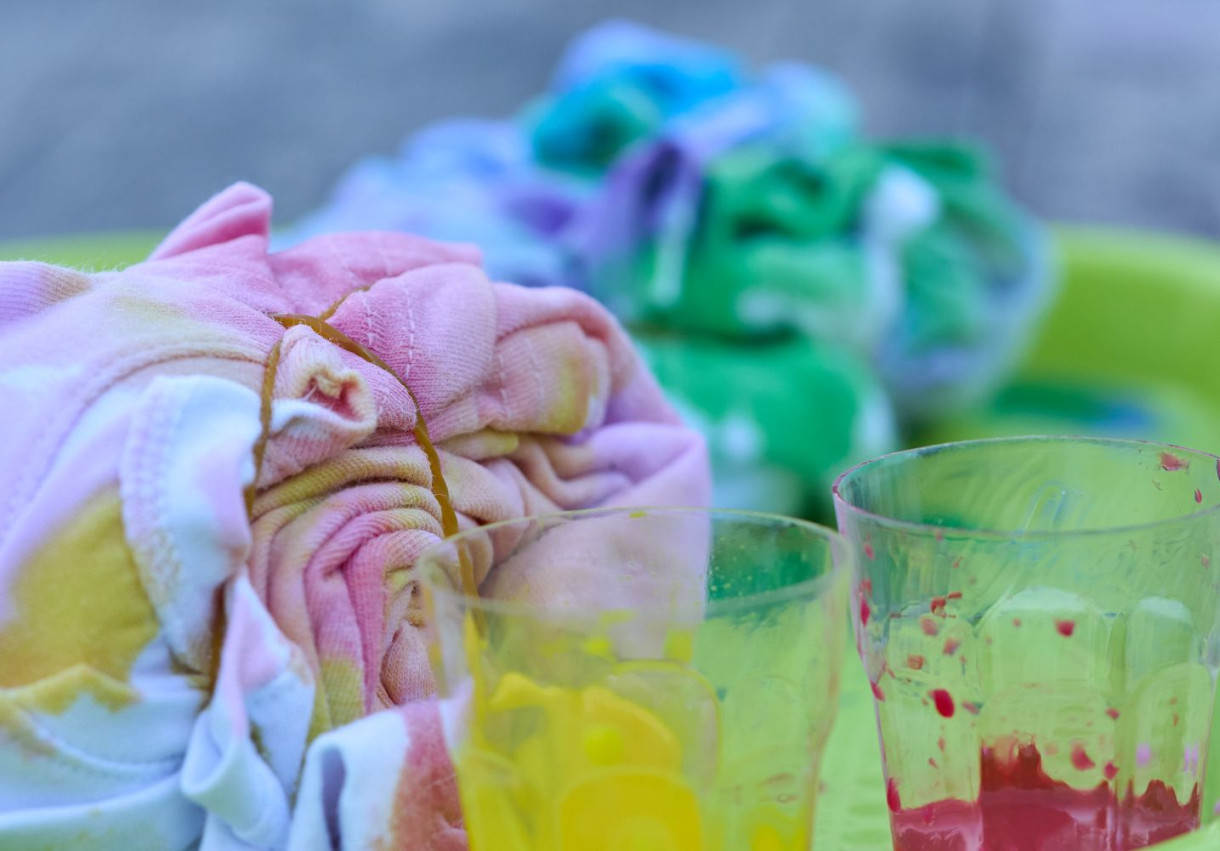 Мастер-класс по тай-дай росписи футболок - 1771