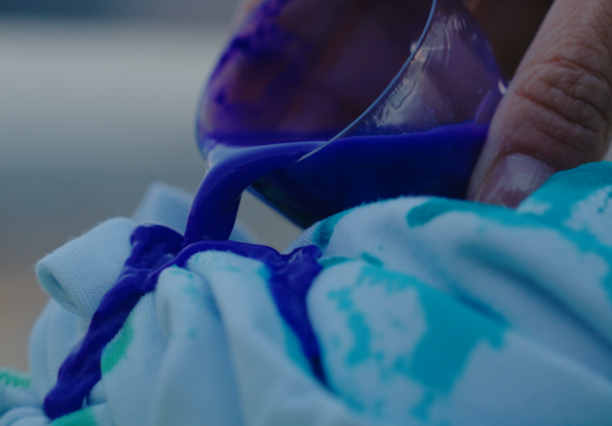 Мастер-класс по тай-дай росписи футболок - 1776