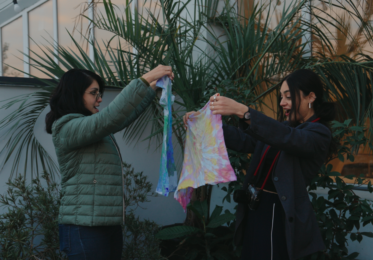 Мастер-класс по тай-дай росписи футболок - 1777