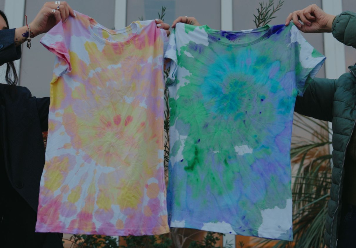 Мастер-класс по тай-дай росписи футболок - 1778