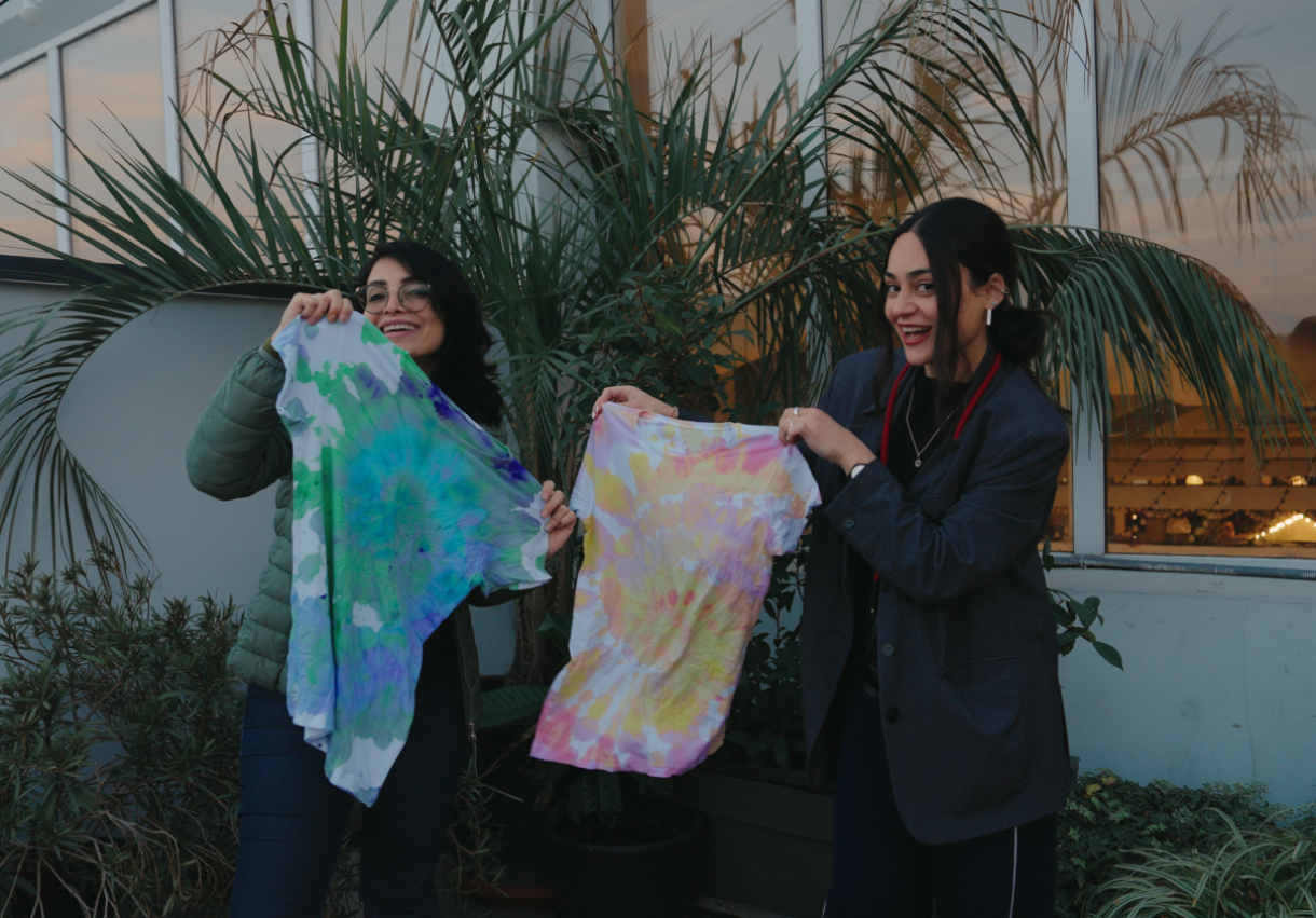 Мастер-класс по тай-дай росписи футболок - 1779