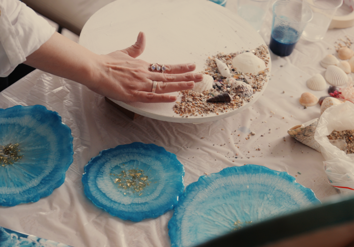 ეპოქსიდის „ზღვის“ მასტერკლასი - 1884