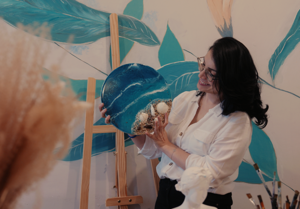 ეპოქსიდის „ზღვის“ მასტერკლასი