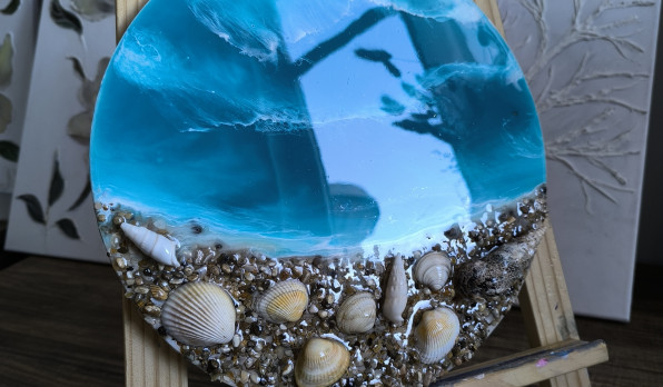 ეპოქსიდის „ზღვის“ მასტერკლასი