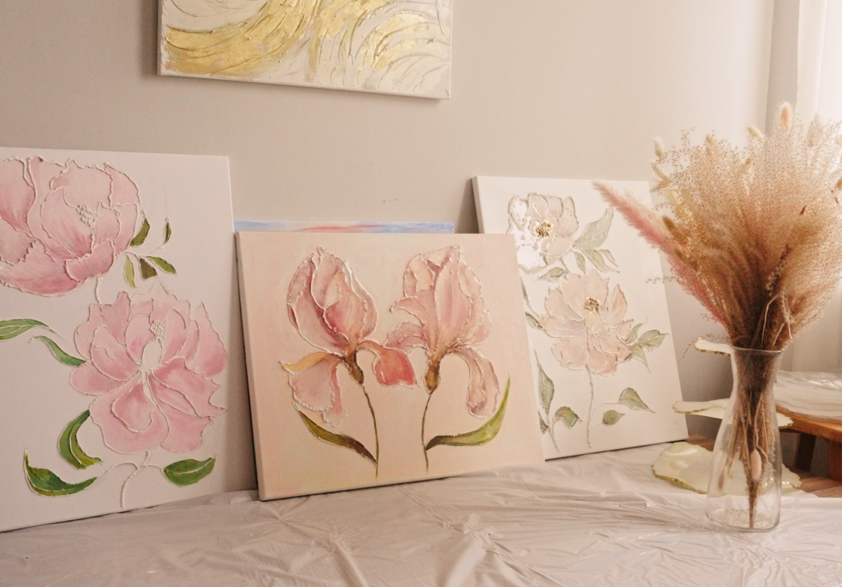 Textured Art Relief Workshop - 1929