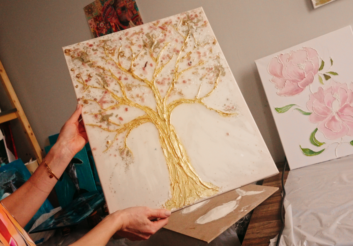 Textured Art Relief Workshop - 1931