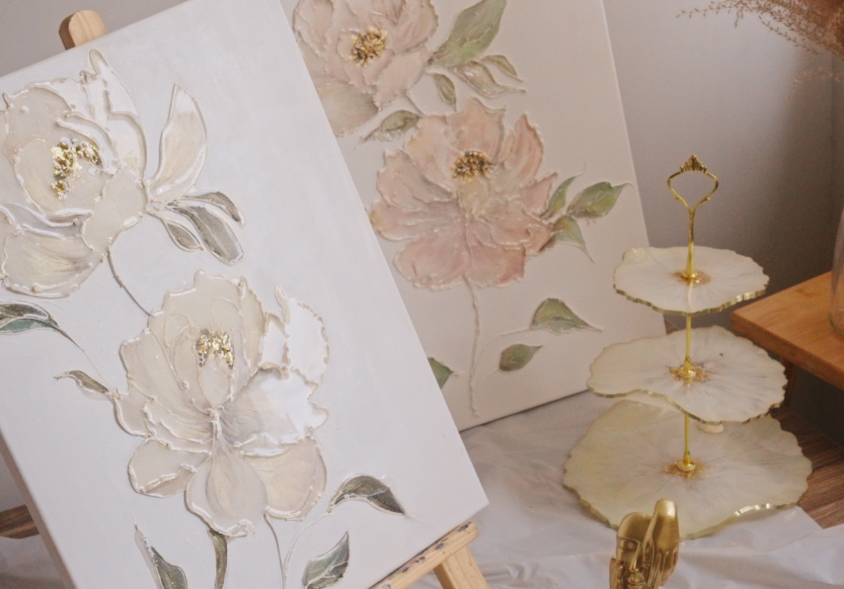 Textured Art Relief Workshop - 1934