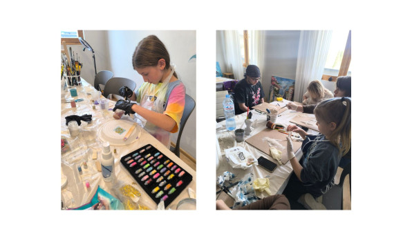 საბავშვო მასტერკლასი „ეპოქსიდის სამკაულები და ფიგურები“