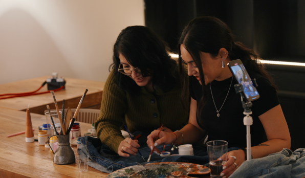 Воркшоп по росписи джинсовой куртки