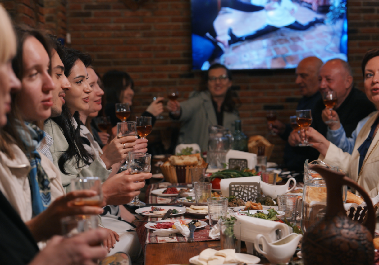 Грузинское застолье и кулинарный мастер-класс - 2008
