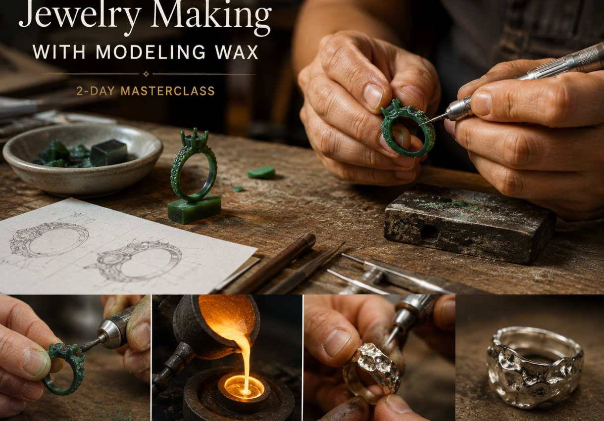 Jewelry Making with Modeling Wax - 2116