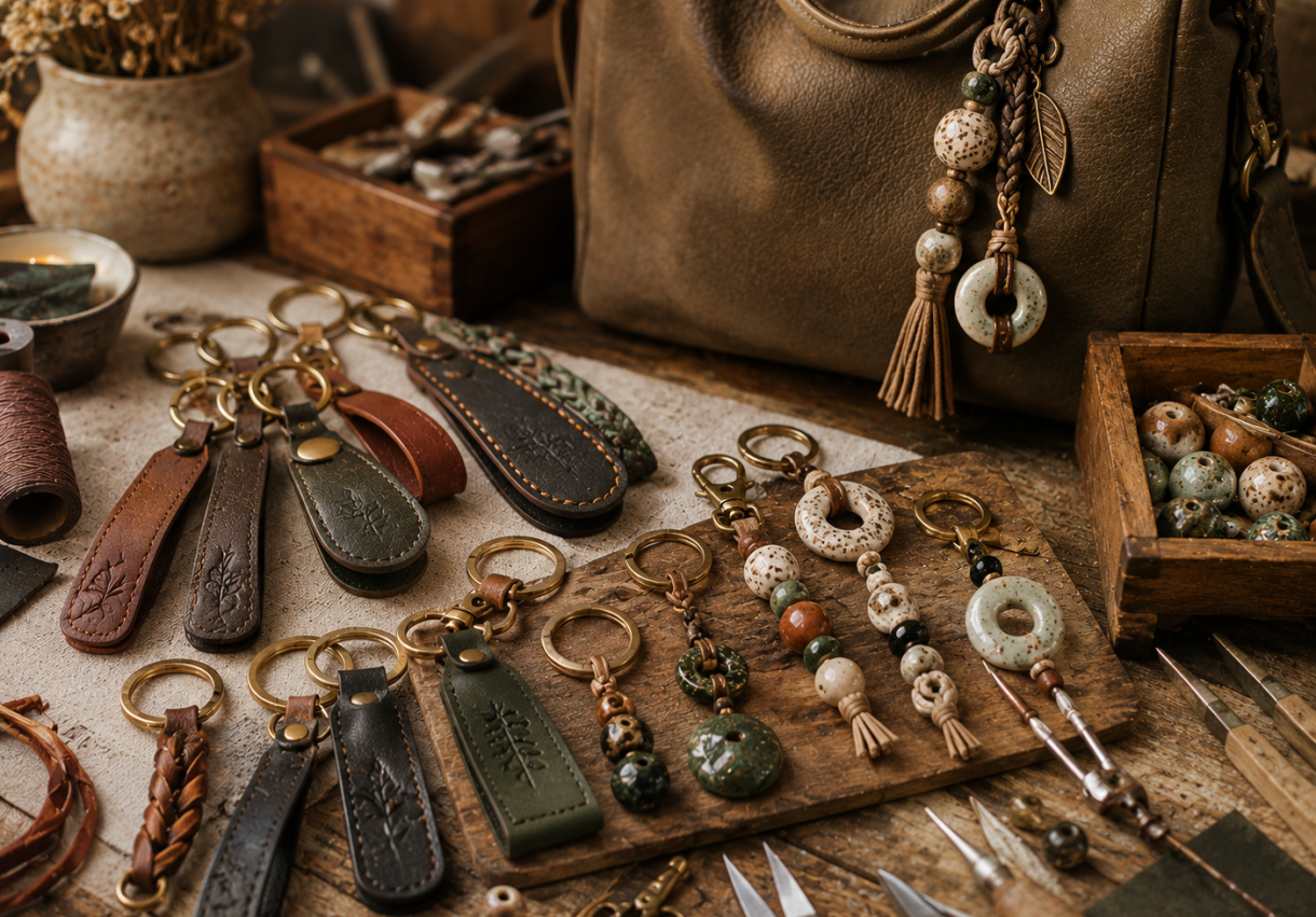 Keychain & Key Holder Making Workshop - 2118