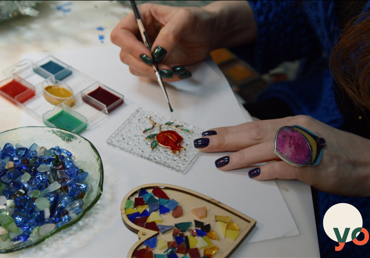 Stained Glass Painting - 2208